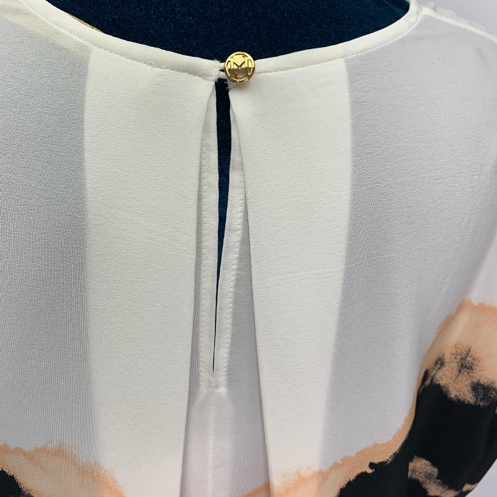 Marie Oliver Silk Blouse Small Sanders Tie Dye - Picture 6 of 8
